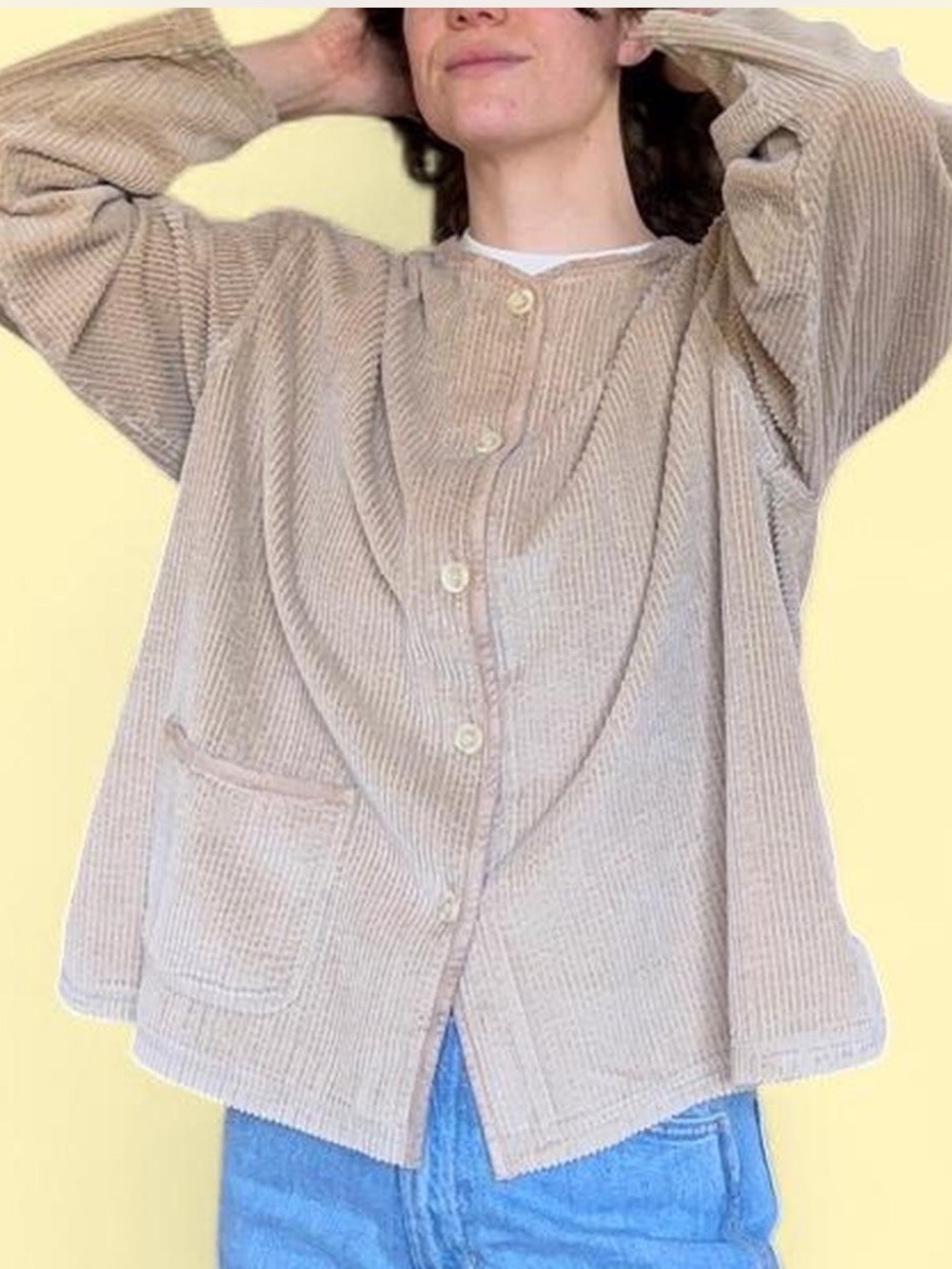 Brand new with tags wide whale corduroy button down from J. Jill size large